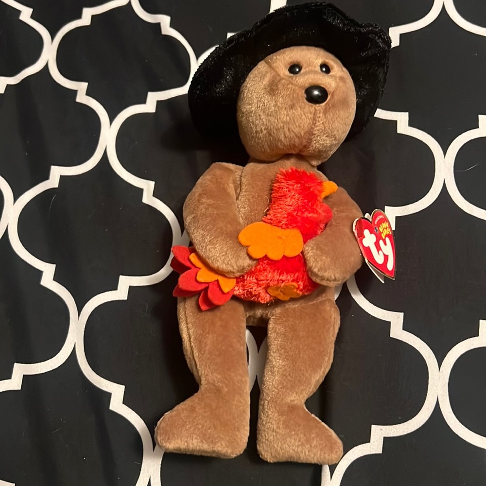 Thanksgiving 2005 Ty Beanie Baby Plymouth